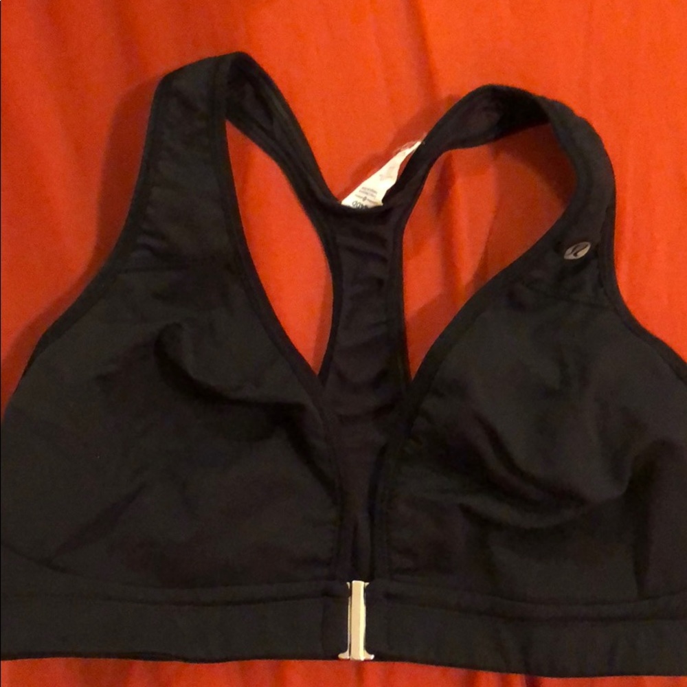 Lululemon front-open racerback bra